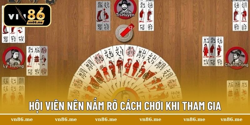Bài Chắn – Bí Quyết Chơi Hiệu Quả Cho Tân Thủ Tại Vn86 2 Hội viên nên nắm rõ cách chơi khi tham gia