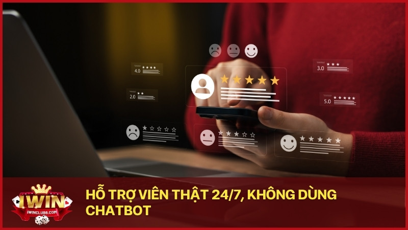 Hỗ trợ viên thật 24/7, không dùng chatbot
